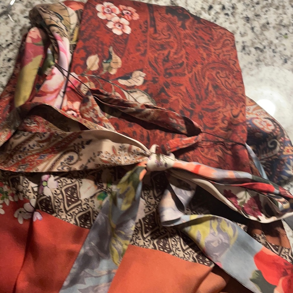 Pants and kimono